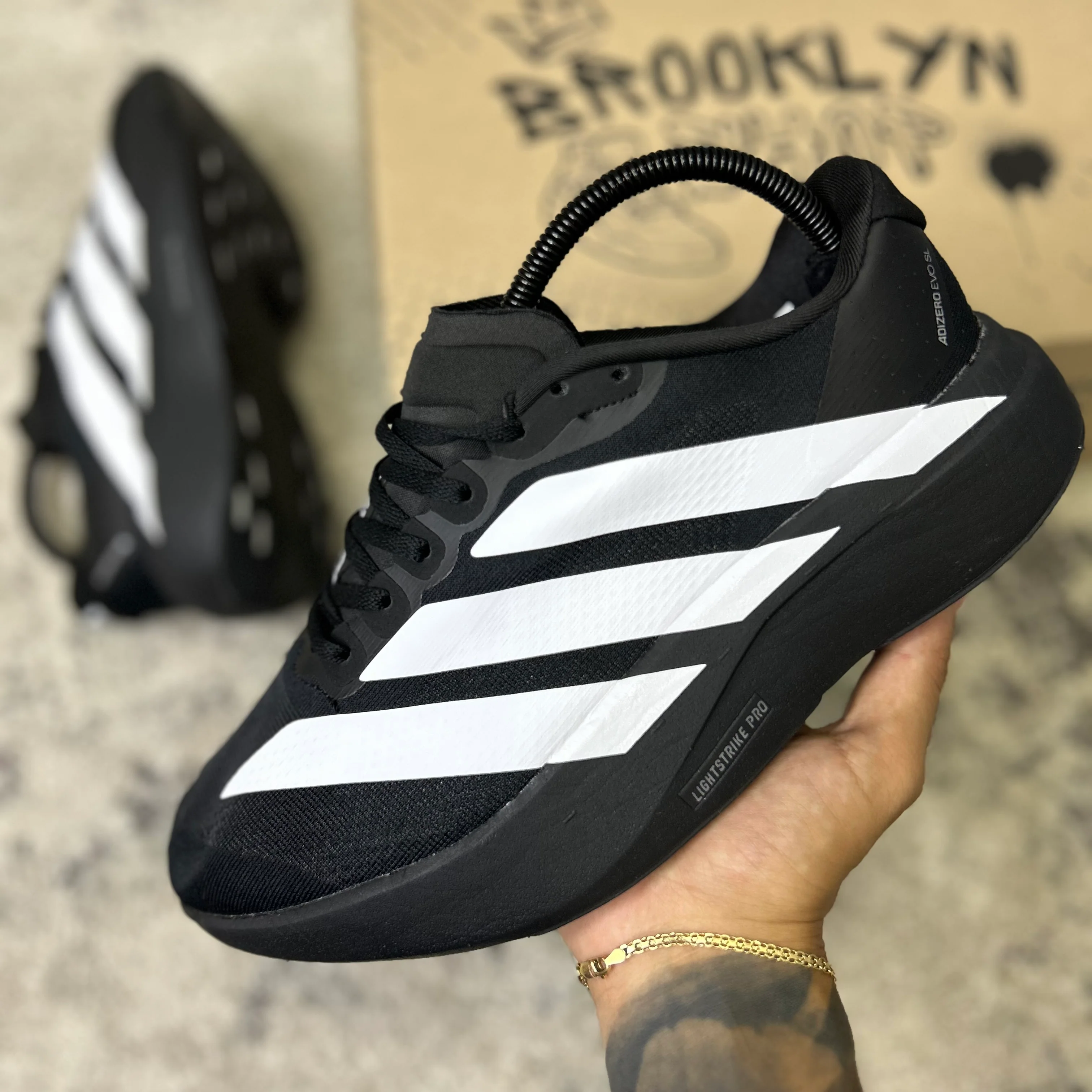 Adidas ADIZERO - TODO NEGRO (AAA) - Image 5