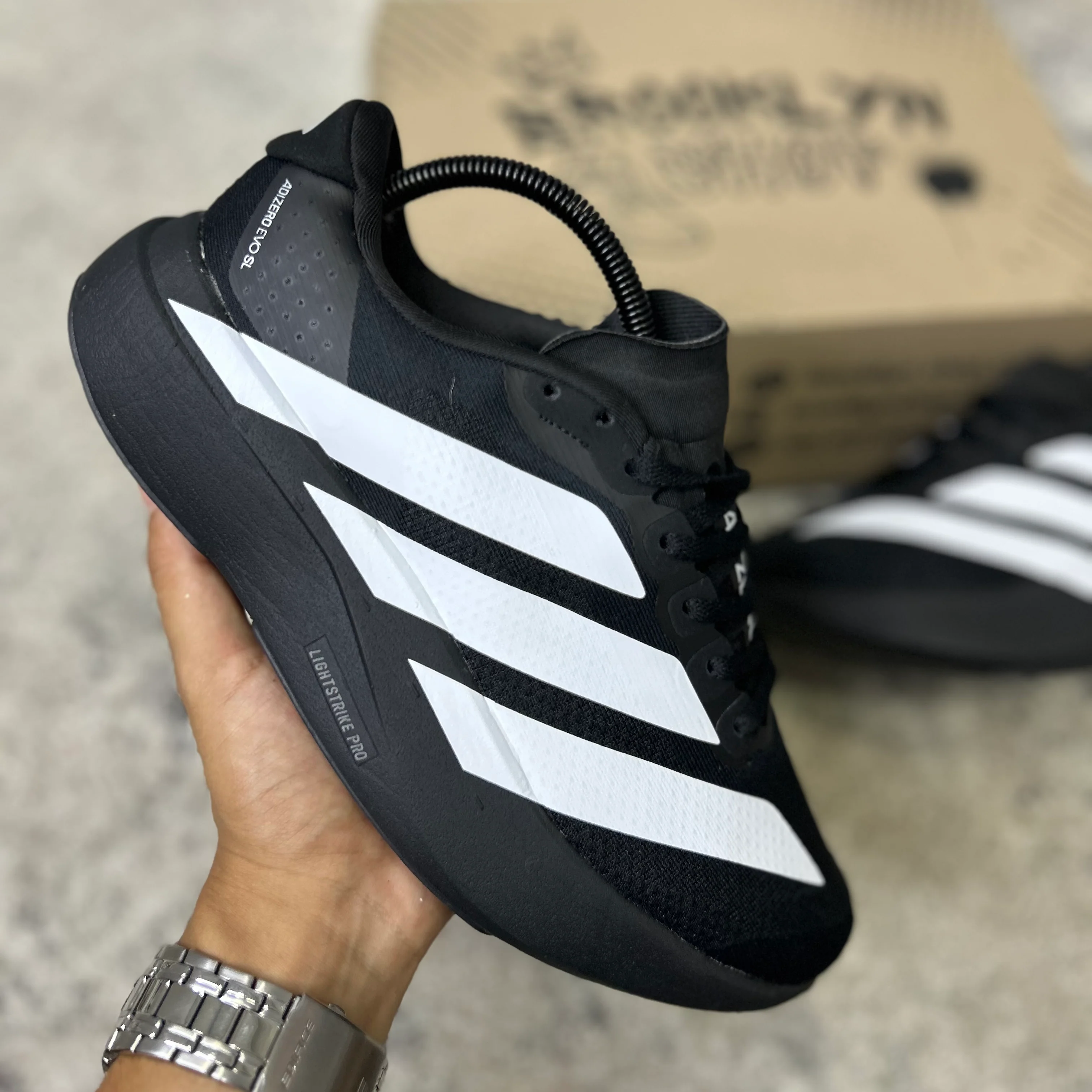 Adidas ADIZERO - TODO NEGRO (AAA) - Image 7