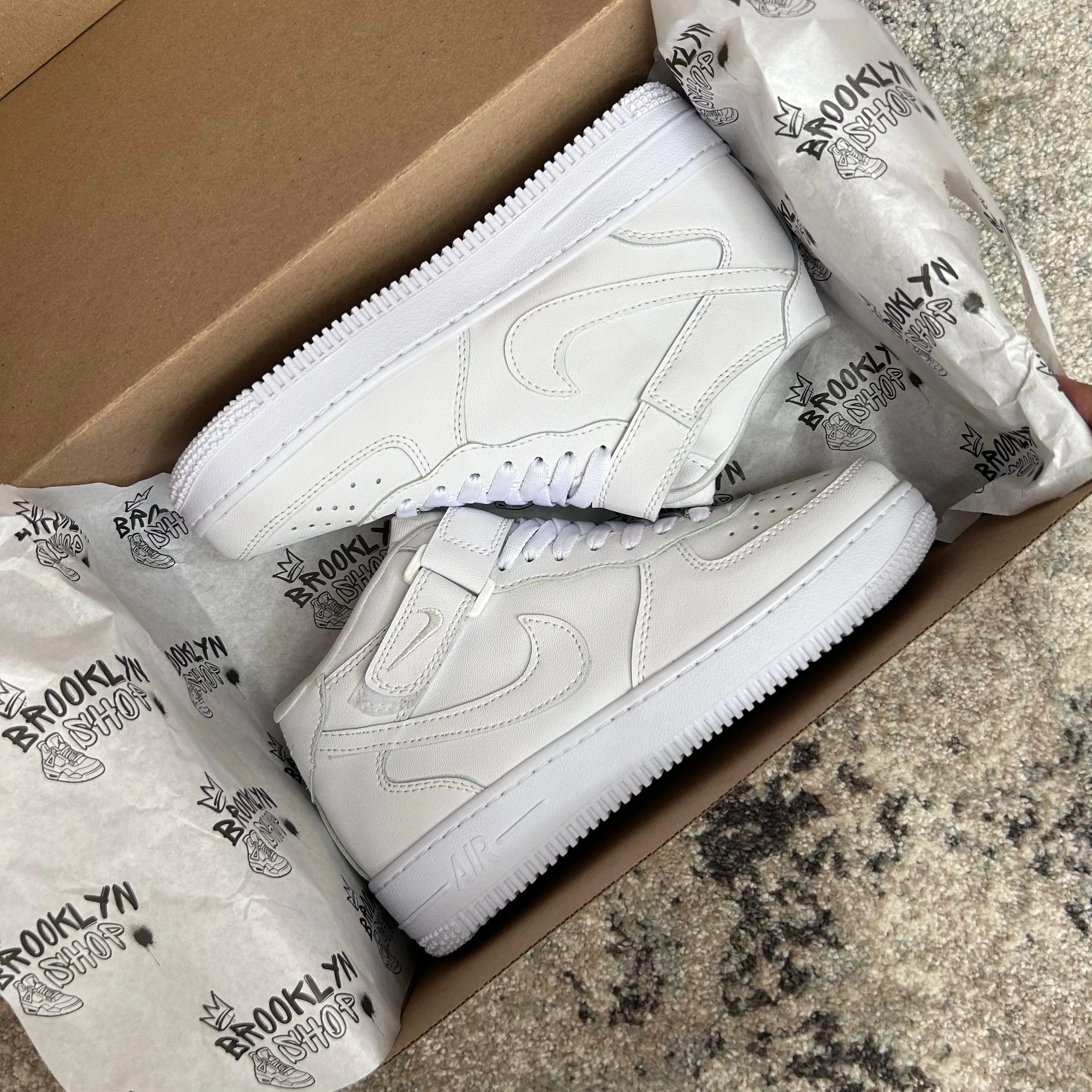 BOTA AF1 - TODA BLANCA - Image 3