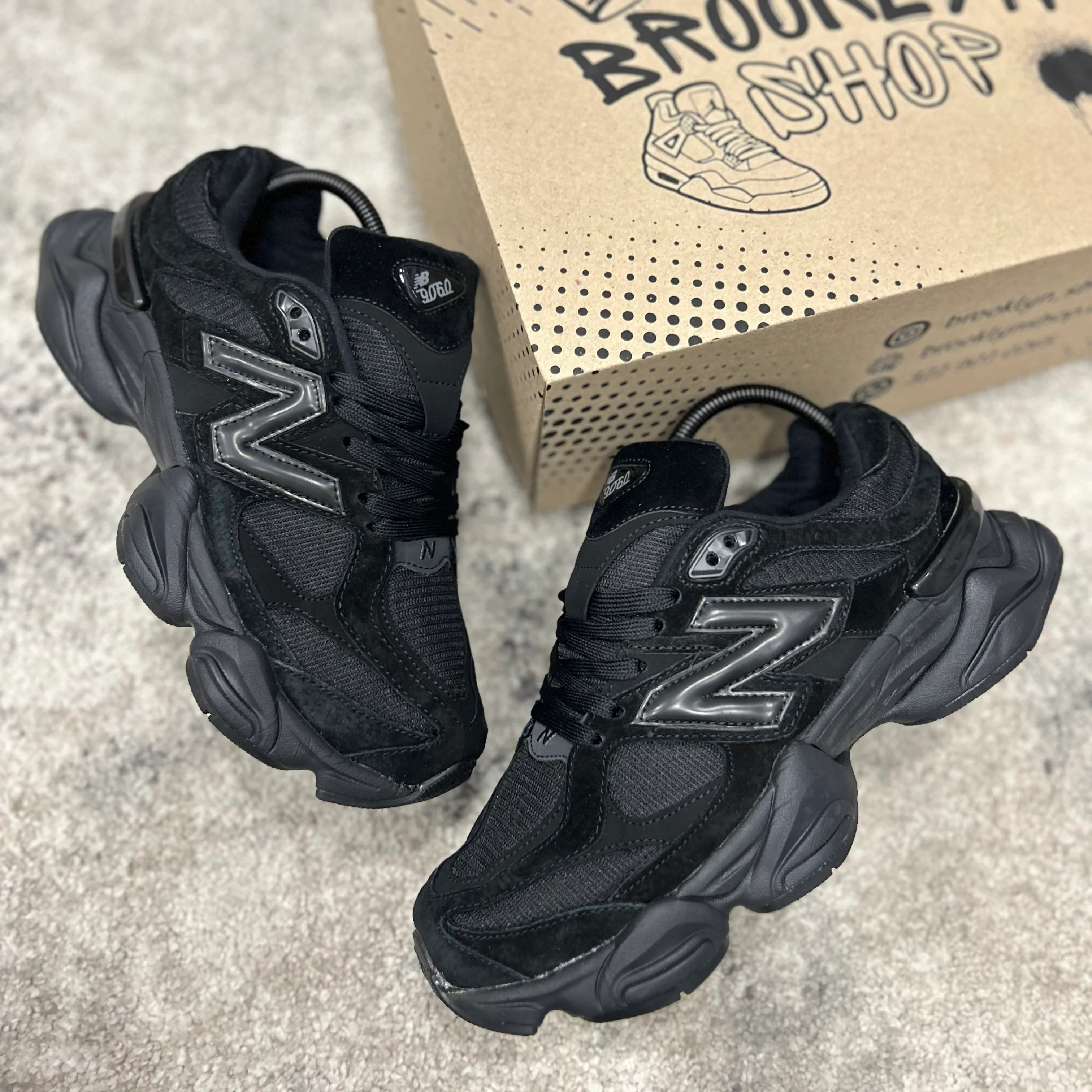 New Balance 9060 - TODO NEGRO (AAA) - Image 4