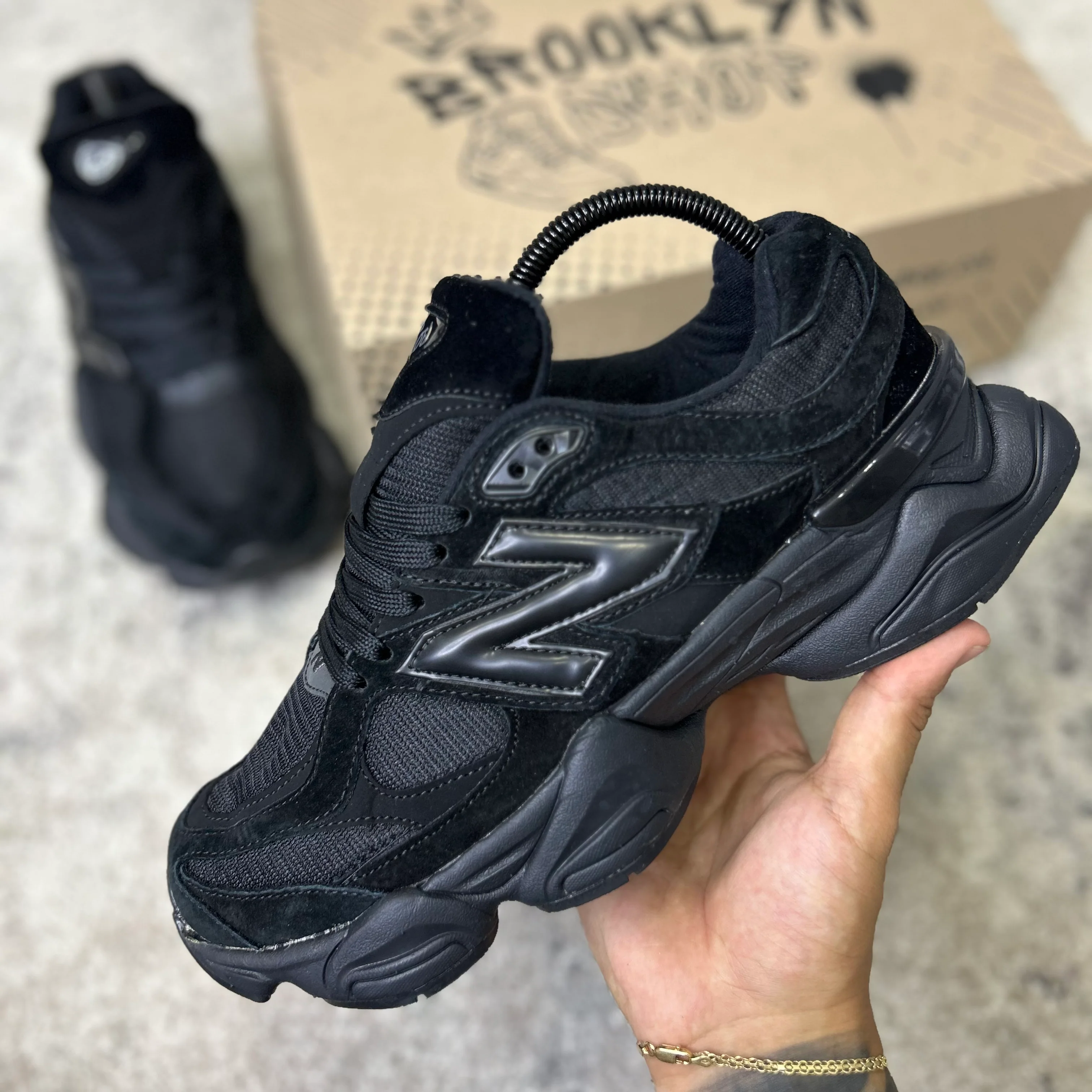 New Balance 9060 - TODO NEGRO (AAA) - Image 5